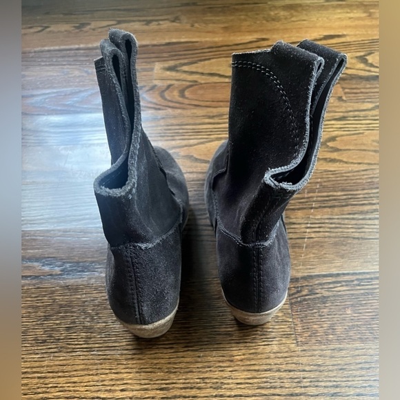 Pedro Garcia Gray Western Suede Ankle Boots Women’s Sz. 40.5 (US 10) - Picture 6 of 11